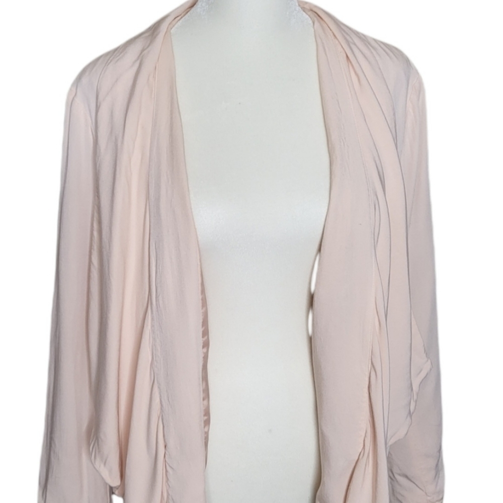 LC Lauren Conrad | Women's Blush Pink Open Blazer | Size 12